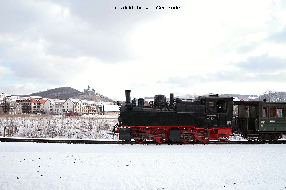 Leer-Rckfahrt von Gernrode