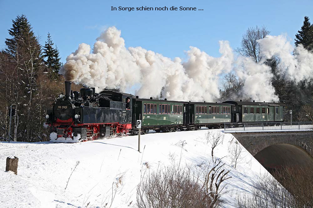 In Sorge schien noch die Sonne ...